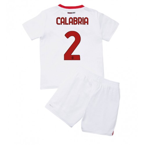 AC Milan Davide Calabria #2 kläder Barn 2022-23 Bortatröja Kortärmad (+ korta byxor) AC Milan Davide Calabria #2 kläder Barn 2022-23 Bortatröja Kortärmad (+ korta byxor)